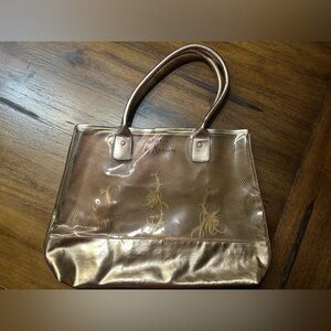 Guess by Marciano Gold Tote Bag